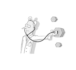 Inhouse-Schulung-Stethoscope